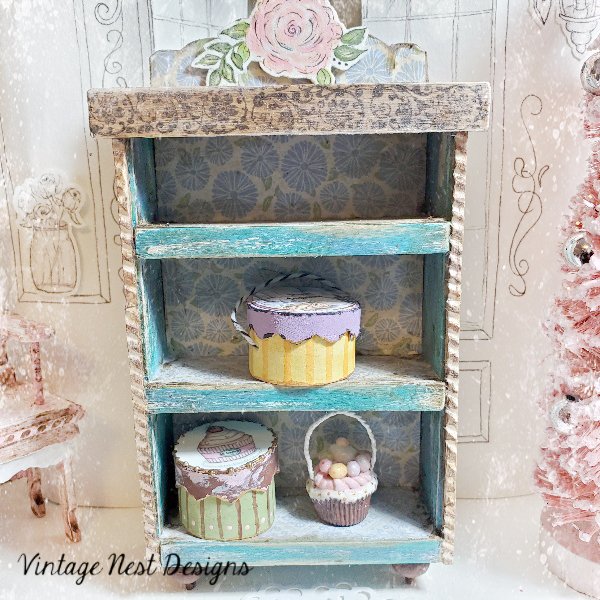 Cabinet No.74 Dollhouse Miniature Handmade image 4