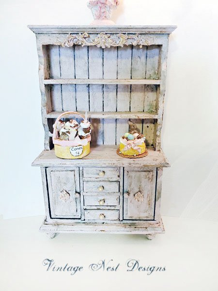 Cabinet No.89 Dollhouse Miniature image 0