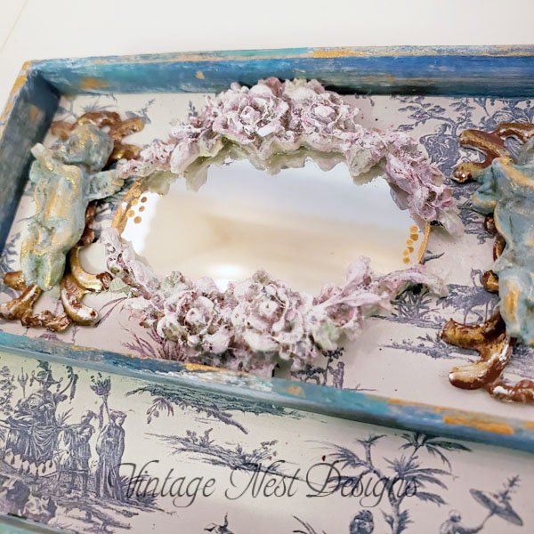 Cabinet Shelf No.75 Dollhouse Miniature Handmade image 2