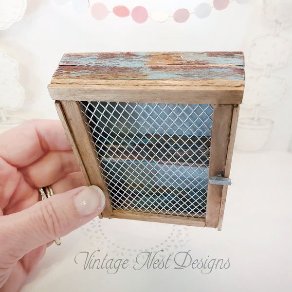 Cabinet No.77 Dollhouse Miniature Handmade image 3