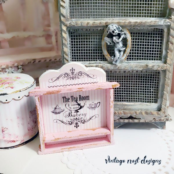 Shelf No.69 Dollhouse Miniature Handmade image 7