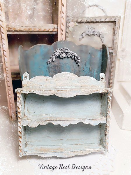 Shelf No.64 Dollhouse Miniature Handmade image 0