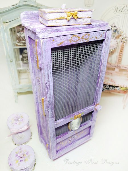 Cabinet No.98 Dollhouse Miniature Handmade image 3