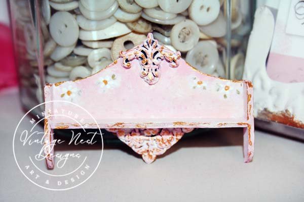 Shelf No.3 Dollhouse Miniature Handmade image 0