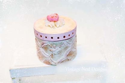 Box No.11 Dollhouse Miniature Handmade image 0