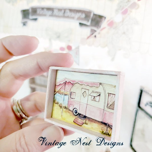 Barbie Camper No.1:1 Dollhouse Miniature Handmade image 1
