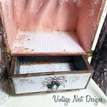 Amoire Wardrobe No.1 Dollhouse Miniature Handmade image 6