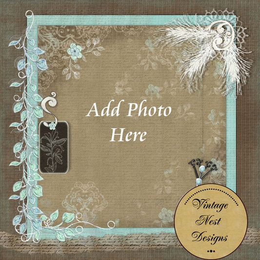 Digital Scrapbooking Breathless Quick Page No.3 Instant Download