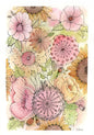 Digital Print Contemporary Art No.3 Watercolor Painting Instant Download