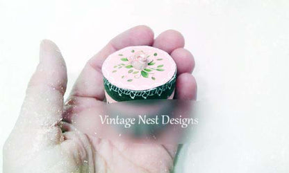 Box No.2 Dollhouse Miniature Handmade