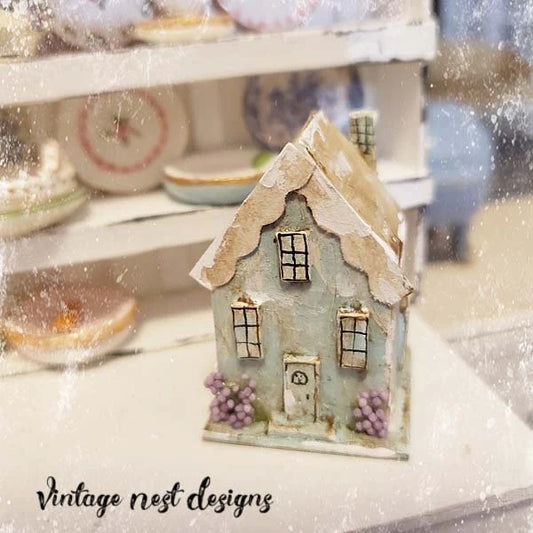 Haus Nr. 13 handgefertigte Miniatur