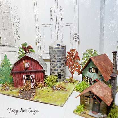 Putz House No.19 Handmade Miniature