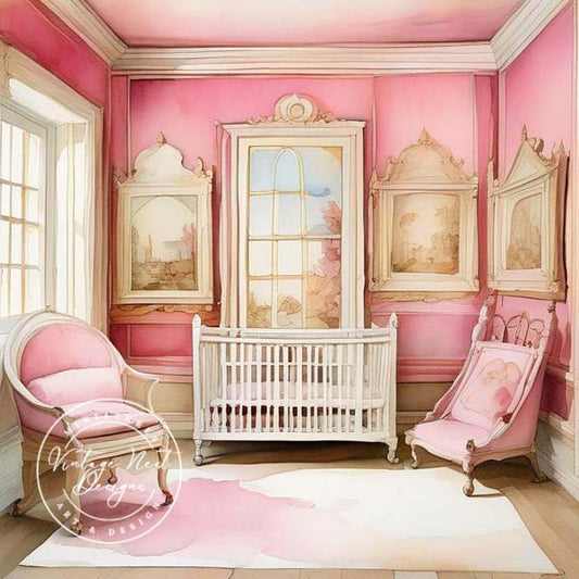 Digital Print A Babies Room No.2 Instant Download