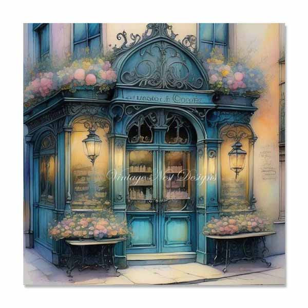 Digital Prints Bundle City Life No.3 Illustration Instant Download