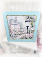Miniature Cottage House No.7-1 Handmade Dollhouse Wall Decor 1:12 Scale