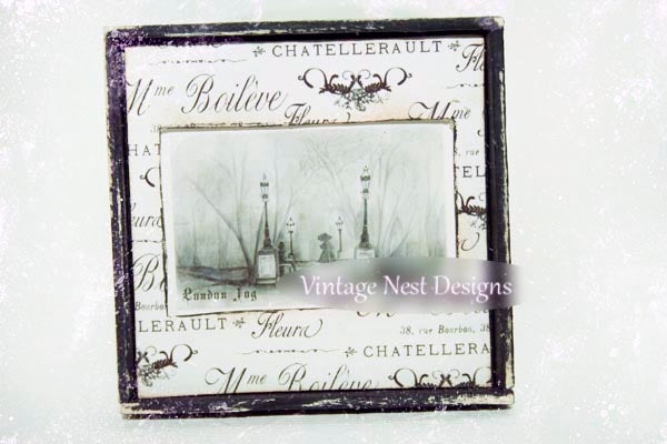 Miniature London Fog No.1:1 Handmade for Dollhouse Diorama Shadow Box