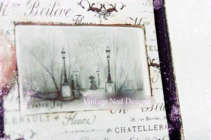 Miniature London Fog No.1:1 Handmade for Dollhouse Diorama Shadow Box
