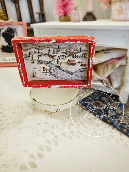 Dollhouse Miniature Country Life No.7:2 Doll Accessories Wall Decor 112 Scale