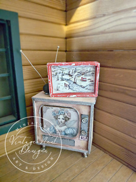 Dollhouse Miniature Country Life No.7:2 Doll Accessories Wall Decor 112 Scale