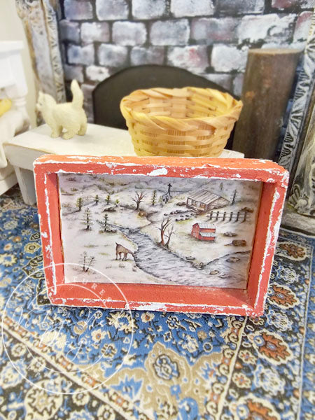 Dollhouse Miniature Country Life No.7:2 Doll Accessories Wall Decor 112 Scale