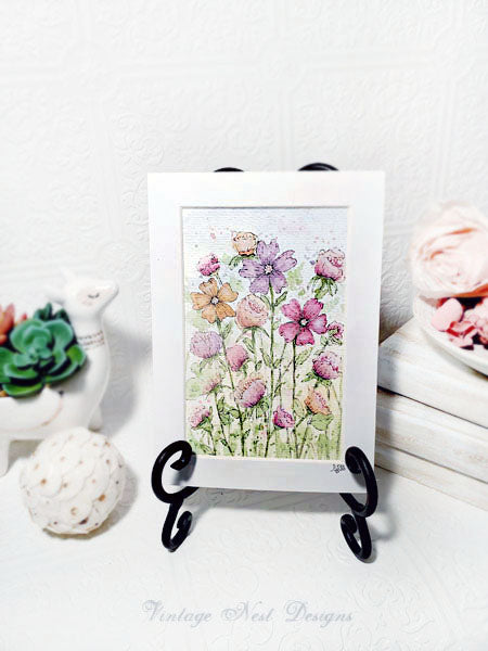 Flourishes No.15 Original Watercolor Painting