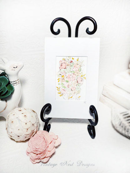 Flowers No.6 Original Watercolor Painting