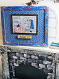 Miniature Semper Fi Framed Art 1:2 Handmade for Dollhouse Diorama Shadow Box