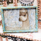 Miniature Llama No.1:3 Dollhouse Handmade Wooden Framed Art
