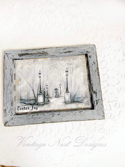 London Fog No.1:3 Dollhouse Miniature Handmade
