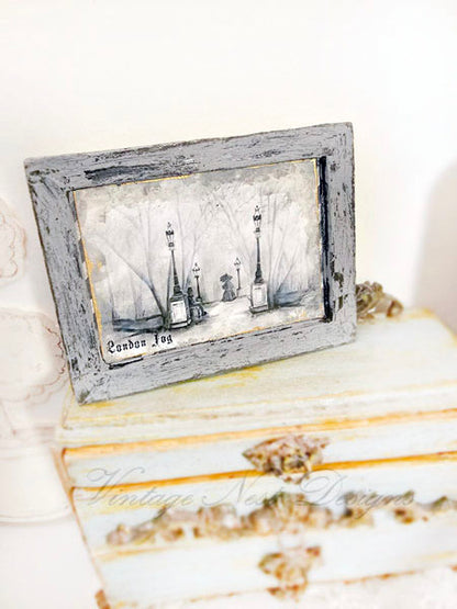 London Fog No.1:3 Dollhouse Miniature Handmade