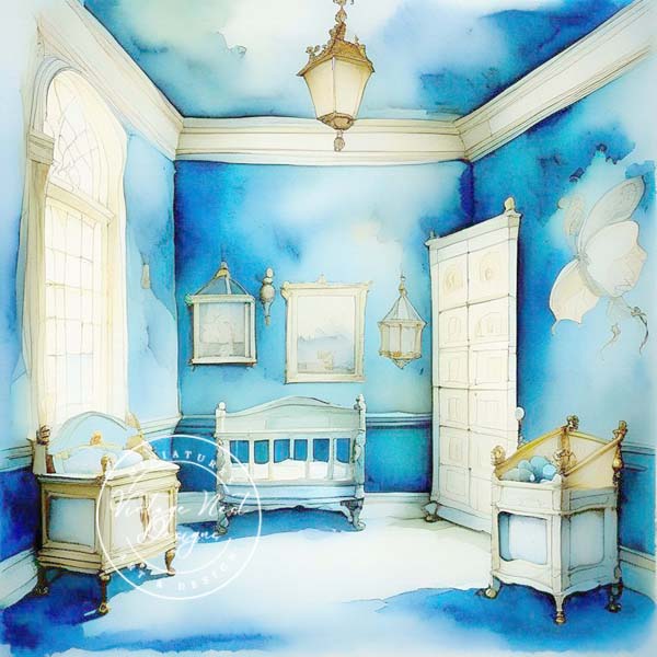Digital Print A Babies Room No.2 Instant Download