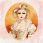 Digital Print 1950’s Gal No.2 Watercolor Instant Download