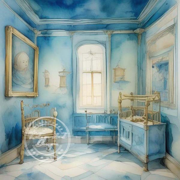 Digital Print A Babies Room No.2 Instant Download