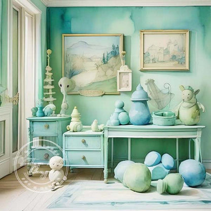 Digital Print A Babies Room No.2 Instant Download