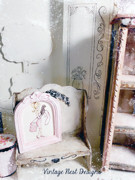 Barbie Shopping No.4:8 Dollhouse Miniature Handmade Art