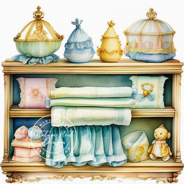 Digital Print A Babies Room No.2 Instant Download