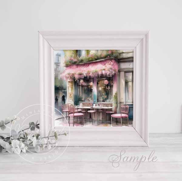 Digital Prints Bundle City Life No.4 Illustration Instant Download