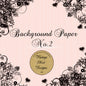 Digital Scrapbooking Background Page No.2 Instant Download