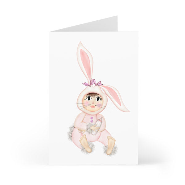 Digital Print Baby Bunny Graphics No.1 Illustration Instant Download