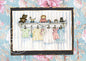Digitaldruck Baby Time Nr. 1-2 ACEO Aquarellmalerei Sofort-Download