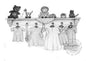 Digital Print Baby Time No.1 Black & White Instant Download