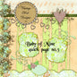 Scrapbooking numérique Bébé de moi Filles Page rapide n°3 Téléchargement instantané