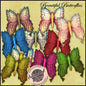 Digital Scrapbooking Beautiful Butterflies No.1 Illustrations Instant Download