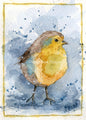 Digitaldruck Vogel Nr.1 ACEO Aquarell Instant Download