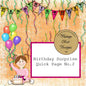Digital Scrapbooking Geburtstagsüberraschung Quick Page Nr.2 Sofort-Download