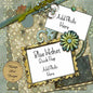 Digital Scrapbooking Blue Wishes Quick Page No.1 Instant Download