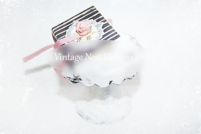 Box No.7 Dollhouse Miniature Handmade