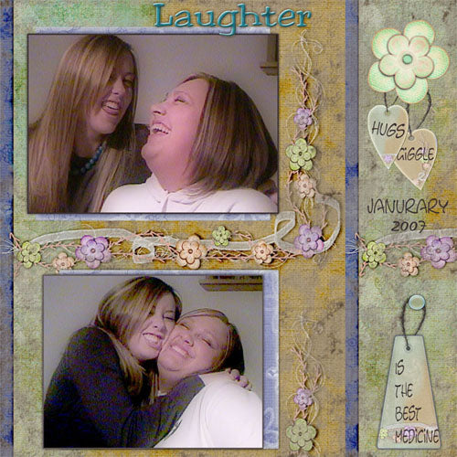 Digital Scrapbooking Breathless Quick Page No.2 Instant Download