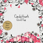 Digital Scrapbooking Candy Hearts Quick Page Nr. 1 Sofortiger Download