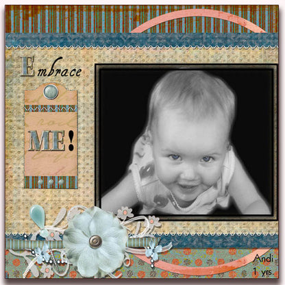 Digital Scrapbooking Cherish Kit Digital Instant Download